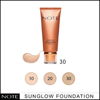 NOTE COSMETICS SUNGLOW FOUNDATION 30