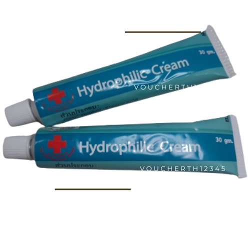 Hydrophilic Cream หมดอายุ พค2571ครีมไฮโดรฟิลิกของแท้ เพิ่มน้ำให้ผิวฉ่ำวาว ผิวขาดน้ำ หน้าแห้ง หน้าลอก เป็นขุย ต้องลอง!!