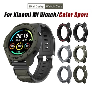 Sikai เคส Tpu ป้องกันสําหรับ Xiaomi Mi Watch นาฬิกาข้อมือ / สีกีฬา Color Sport Edition