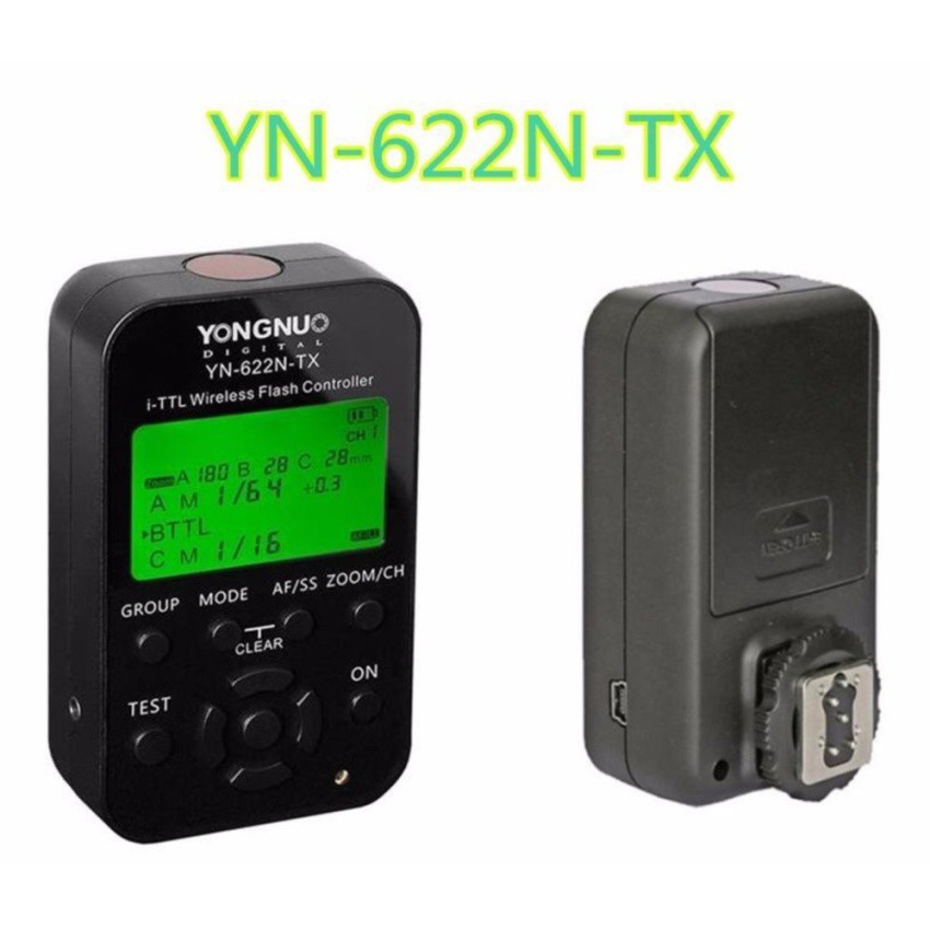 YongNuo YN-622N TX Flash Trigger for Nikon - Black