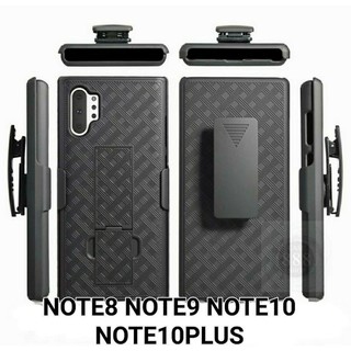 เคส 2in1 Samsung S23Ultra  S22 S22Ultra  Note10 s S10 S10+ Note20Ultra หนีบเข็มขัด เหน็บเอว หมุนตั้งได้