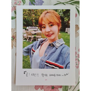 [แท้/แบ่งขาย/4 หน้า 100] หน้าโฟโต้บุ๊ค ซันนี่ Sunny GirlsGeneration Oh!GG Selfie Book Photo Book