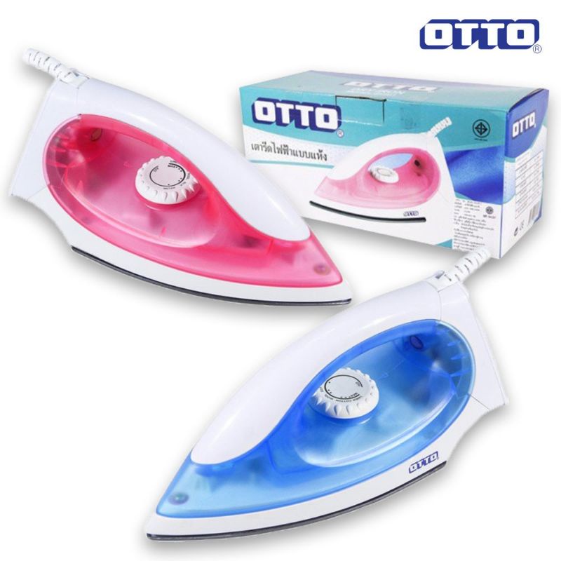 OTTO เตารีดไฟฟ้า 1000วัตต์ รุ่น EI-601 (คละสี) ราคา ถูกที่สุด ดีลบีเคเค แกลเลอรีภาพที่ 2