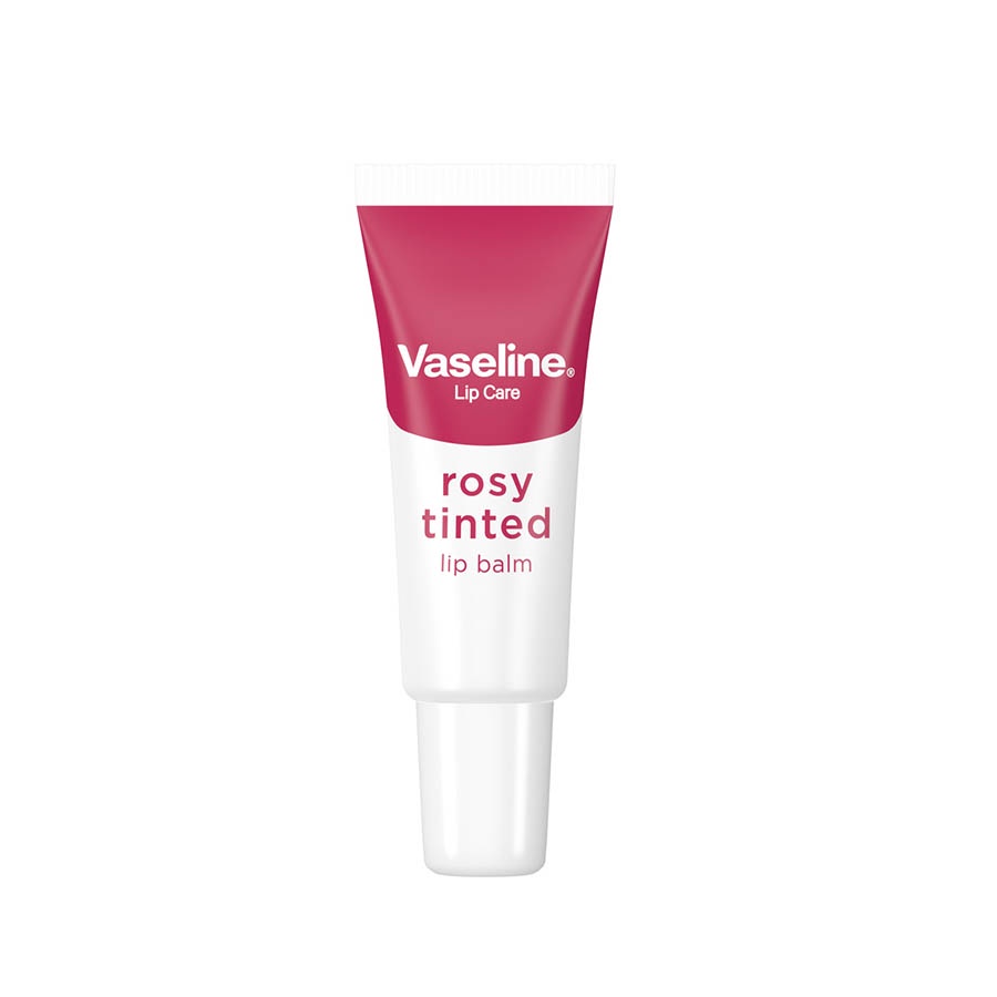 Vaseline Lip Therapy Rosy Tinted Lip10g.วาสลีน เจลลี่ ที่น่าทึ่ง ให้ริมฝีปากชุ่มชื้นยาวนาน นุ่มลื่น