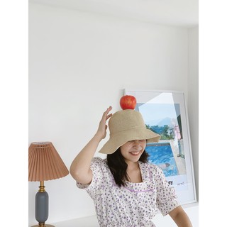 Tinytreetown - New Honey raffia straw hat