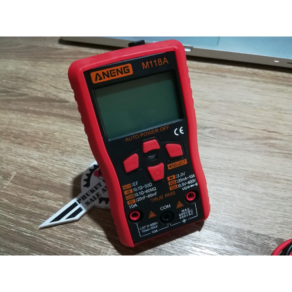 เครื่องวัดคาปาซิเตอร์ มัลติมิเตอร์ดิจิตอล วัดคาปาซิเตอร์ ระบบ Auto ใช้งานง่าย multimeter digital capacitor มิเตอร์