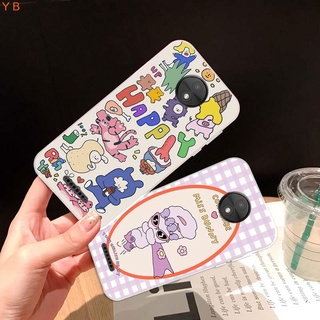 Yb เคสโทรศัพท์มือถือ ซิลิโคนนิ่ม ลายรูปแบบที่ 4 สําหรับ Motorola Moto C E4 G5 G5S G6 E5 E6 Z Z2 Play Plus M X4 TMBXT