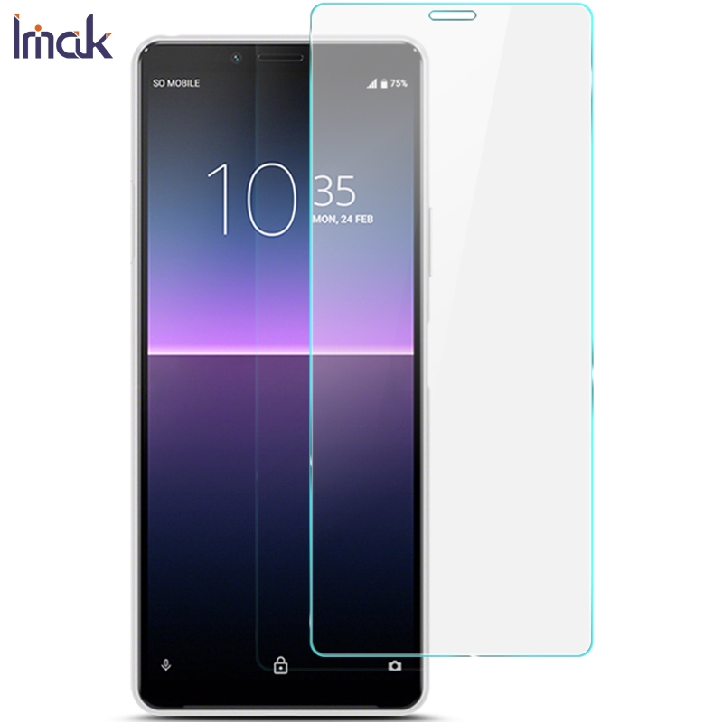 Original Imak Sony Xperia 10 II 9H Anti-Explosion Tempered Glass Screen Protector Film Ultra thin