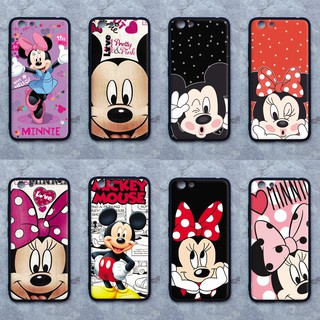 เคส Vivo Y53 / Y53c ใช้เคสเดียวกัน ลายมิกกี้-มินนี่  ขอบนิ่มหลังแข็ง เคสมือถือ เคสโทรศัพท์ Case