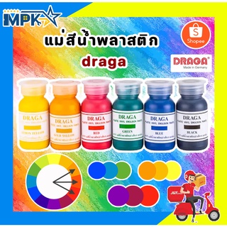 แม่สีน้ำพลาสติก แม่สีน้ำหลอด DRAGA