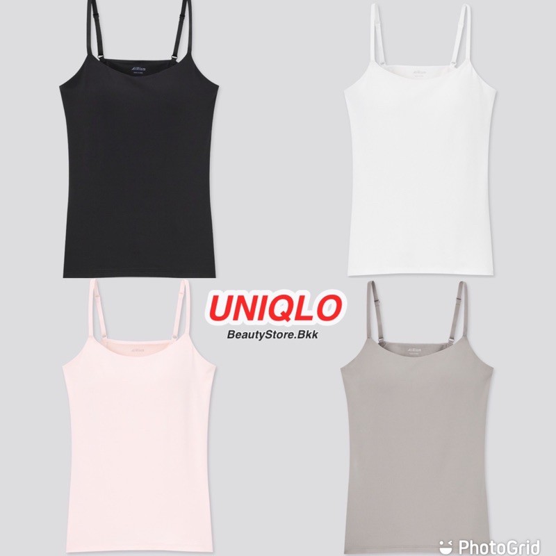 Airism สายเดี่ยวเสริมบรา Uniqlo