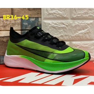 รองเท้าวิ่งไนกี้ Nike Zoom Fly3 Green-Black รุ่นยอดนิยม มาใหม่