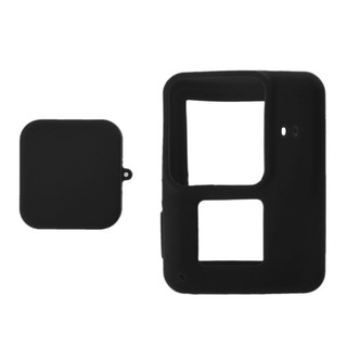 ﻿เคสซิลิโคน +ฝาปิดเลนส์ ครอบป้องกัน  Silicone Protective Skin Case+Lens Cover For GoPro Hero 5/6