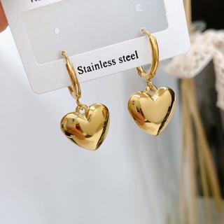 2021 Golden Love Earrings Female Earrings Earrings Simple Ear Jewelry