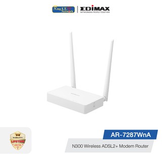 EDIMAX (AR-7287WnA) N300 Wireless ADSL2+ Modem Router