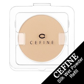 Cefine silk wet powder (รีฟิว) แป้งผสมรองพื้นบำรุงผิวสวย ช่วยกระจายแสง ผิวเนียนสม่ำเสมอ