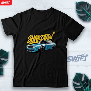 [COD]เสื้อยืด พิมพ์ลาย Nissan SKYLINE KENMERI SHAKOTAN STYLE DISTROS-5XL