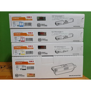 Toner Oki C332/MC363 1.5K  ยกเซ็ท CMYK