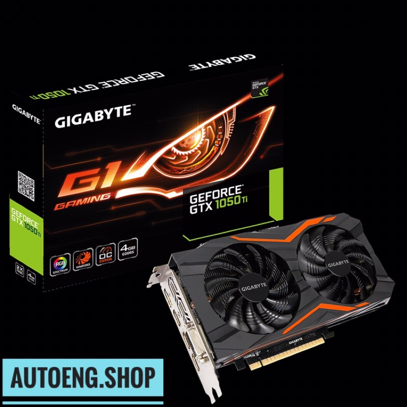 Gigabyte Geforce GTX 1050Ti G1 Gaming 4G