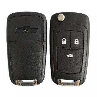 2 ปุ่มและ 3 ปุ่ม กุญแจแบบพับ Remote key case สำหรับ Chevrolet cruze aveo lova epica camaro