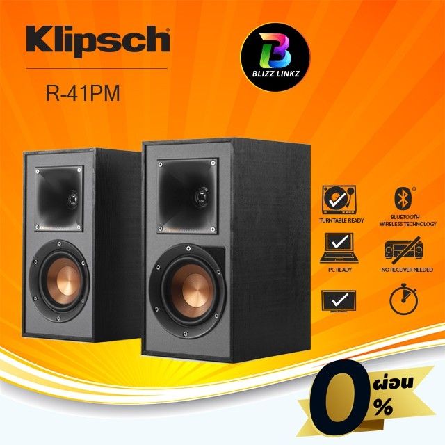 KLIPSCH R41PM POWERED SPEAKERS [ R41PM ] blizzlinkz63 ThaiPick