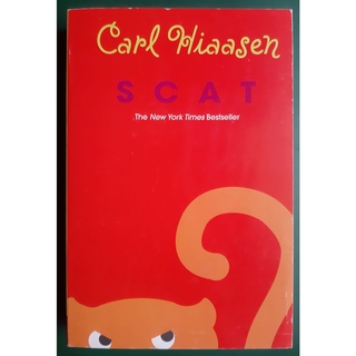 หนังสือภาษาอังกฤษ Scat โดย Carl Hiaasen / มือสอง