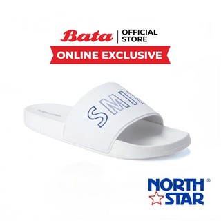 Bata บาจา ยี่ห้อ North Star รองเท้าแตะ รองเท้าลำลอง รองเท้าแตะแฟชั่น สำหรับผู้ชาย รุ่น Basile สีขาว 8601009