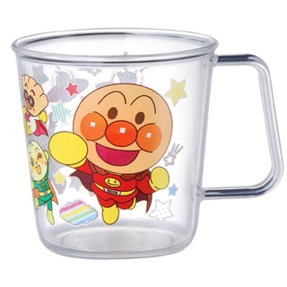 แก้วหูจับลายอันปัง  LEC Anpanman Clear Cup , นำเข้าญี่ปุ่น