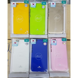 MERCURY เคส Vivo V5/V5 Lite รุ่น Goospery Pearl Jelly Case ซิลิโคนเคส TPU แบบนิ่ม (Mercury ของแท้ 💯%)