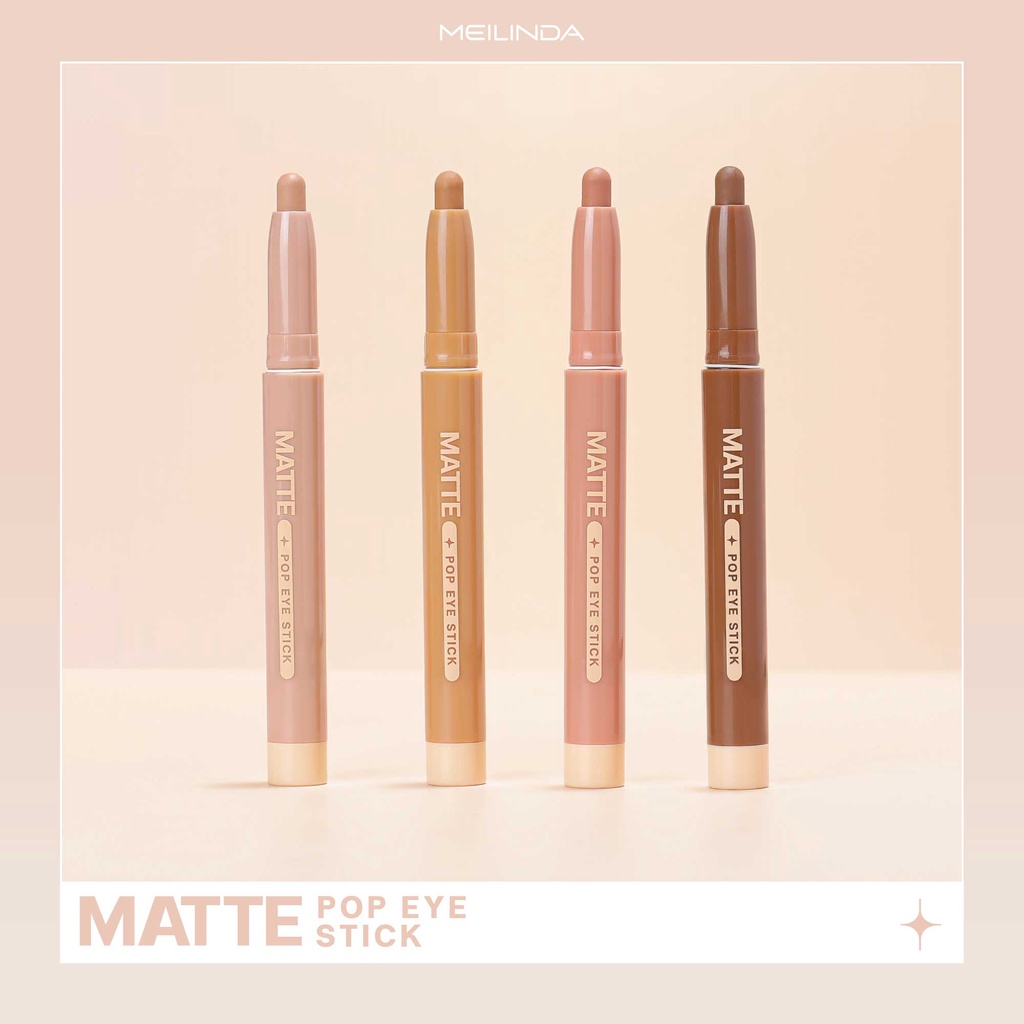 อายแชโดว์เมลินดา MEILINDA MATTE POP EYE STICK (เนื้อแมทท์)(MC3118)