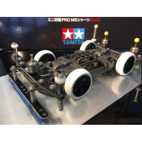Tamiya 95263 Mini 4WD Pro MS Chassis Evo.1 (ตัวท็อปของ Mini4WD ทามิย่า ...