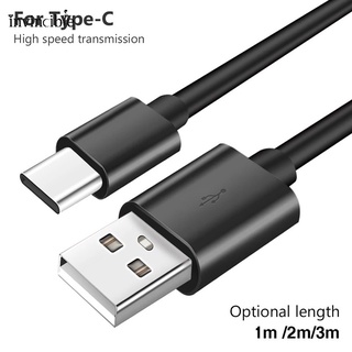 สายเคเบิล Type C ที่ทนทาน / สายชาร์จ USB สากล สายซิงค์ข้อมูล สําหรับโทรศัพท์มือถือ Android