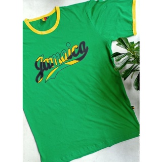 เสื้อยืด ลาย jamaica reggae jamaica rasta BM