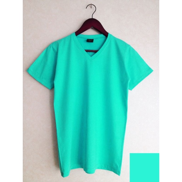 #เสื้อยืดคอวี #Yuedpao #เสื้อยืดสีพื้น