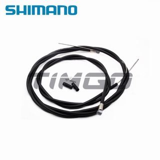 Shimano สายเบรกด้านใน และสายเบรกด้านนอก พร้อมปลายสาย สําหรับจักรยานเสือภูเขา