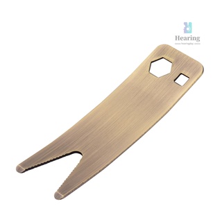 Multifunctional Guitar Spanner Wrench Guitar Maintenance Tool With 1 Square Hole 1 Hexagonal Hole  -Musical