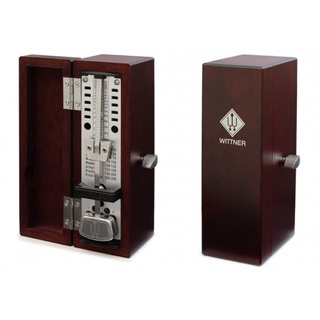 WITTNER Metronome 880210 Supermini Solid Wood Mahogany เครื่องเคาะจังหวะ  เมโทรนอมไม้แท้นำเข้าจากเยอรมัน