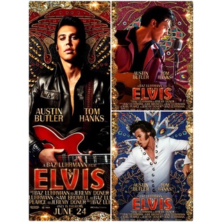 โปสเตอร์ Elvis  Austin Butler  ขนาด 11.7 X 16.5 นิ้ว (A3)