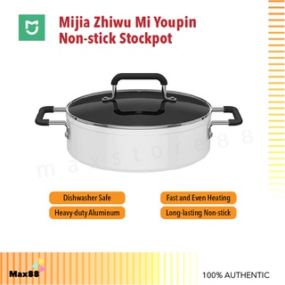 Xiaomi Youpin Zhiwu หม้อนึ่งซุป สเตนเลส ไม่ติดหม้อ 4 ลิตร - Gjt02 ซม. Xiaomi Mijia