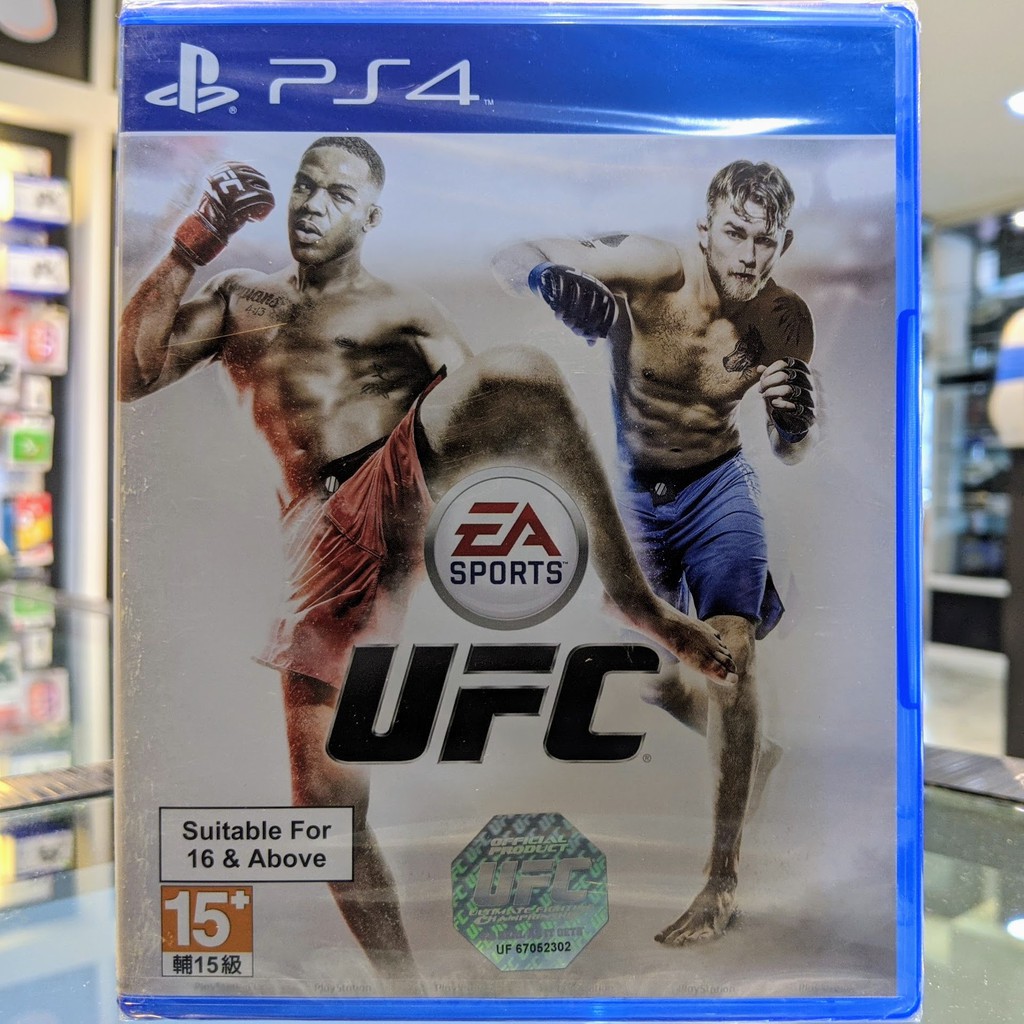 (ภาษาอังกฤษ) มือ1 EA Sport UFC แผ่นเกม PS4 แผ่นPS4 (เล่น2คนได้ Fighting เกมต่อสู้ เกมต่อยมวย)