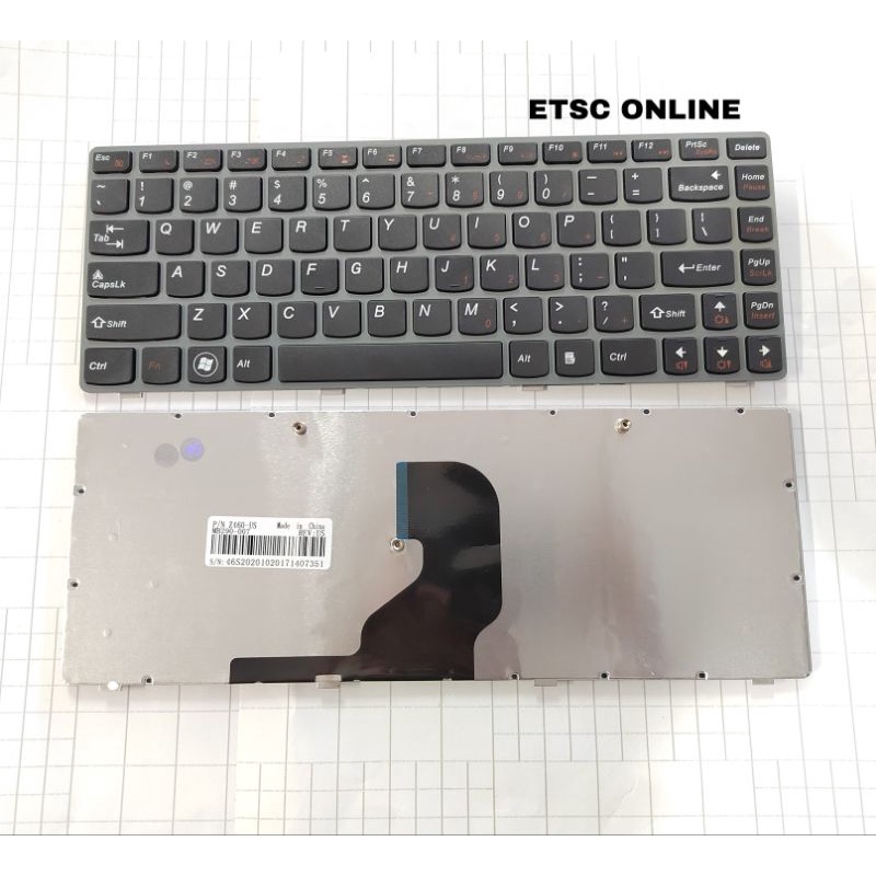 คีย์บอร์ด Lenovo Ideapad Z460 Z460A Z465 Z460G Z450 Z465A Z465G แป้นพิมพ์แล็ปท็อป US