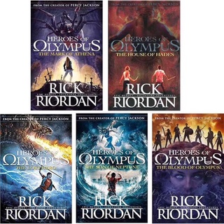 พร้อมส่งค่ะ หนังสือชุด Heroes of Olympus (ภาคต่อของ Percy Jackson)