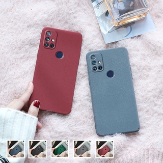 เคสโทรศัพท์ OnePlus Nord N10 5G เคส Soft Case Matte Silicone Ultra Slim Thin Case Covers