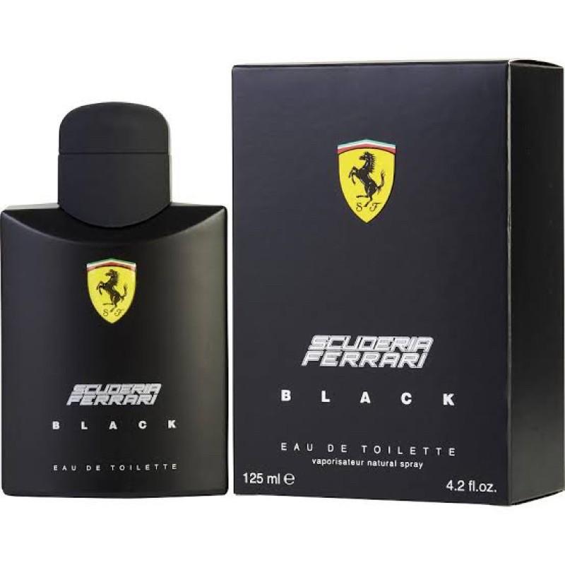 น้ำหอมแท้ Ferrari black for Men EDT 125 ML.