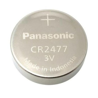 ถ่าน CR2477 Panasonic, Toshiba, Vinnic Lithium 3V 1ก้อน ของใหม่ ของแท้