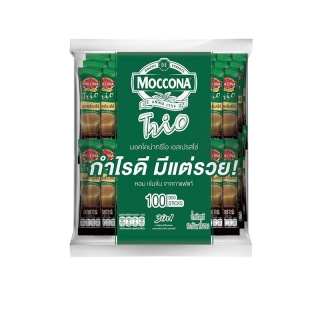 [100 ซอง] MOCCONA TRIO Espresso มอคโคน่า ทรีโอ เอสเปรสโซ่ 3อิน1