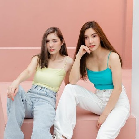 20denim สายเดี่ยว Top :T01