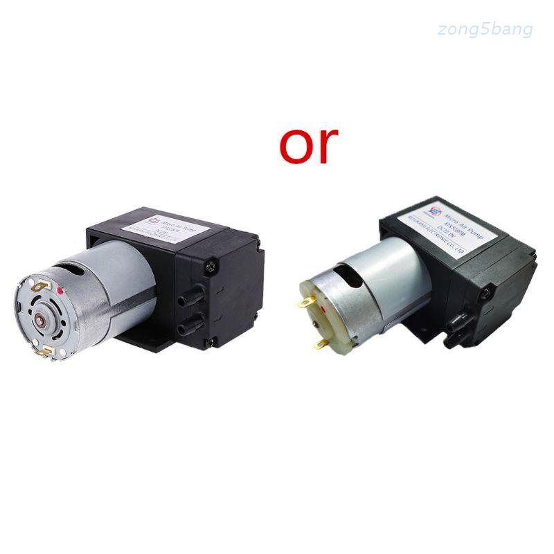 Zong ปั๊มสุญญากาศไดอะแฟรม แรงดันสูง 12V ขนาดเล็ก 8 ลิตร ต่อนาที พร้อมที่จับ
