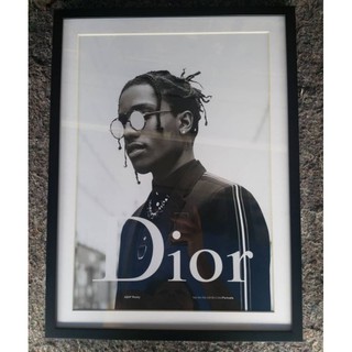 โปสเตอร์ ASAP ROCKY Dior พร้อมเข้ากรอบ