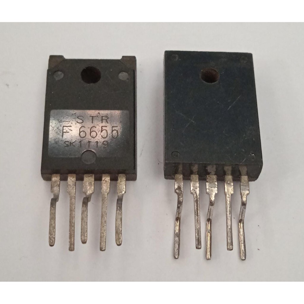 เครื่องปรับแรงดันไฟฟ้า IC STRF6655 STRF 6655 - Sanken ดั้งเดิม
